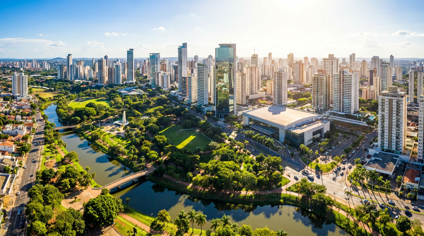 Vista panorâmica de Goiânia